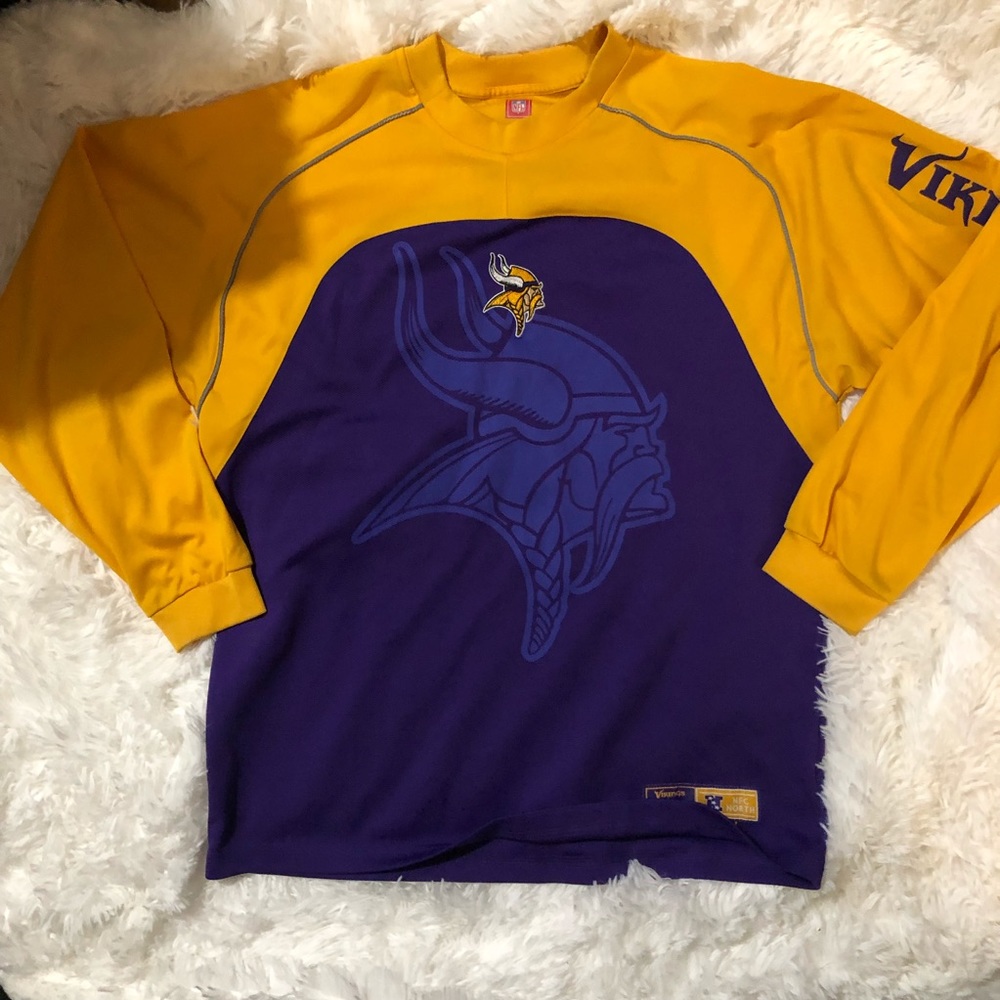 Long Sleeve Team NFL Vikings Pullover
